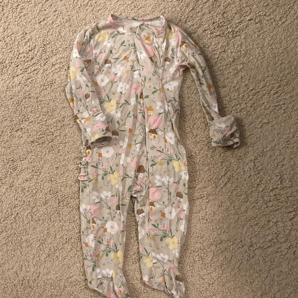 Magnetic Me Pastel Floral Baby Outfit
